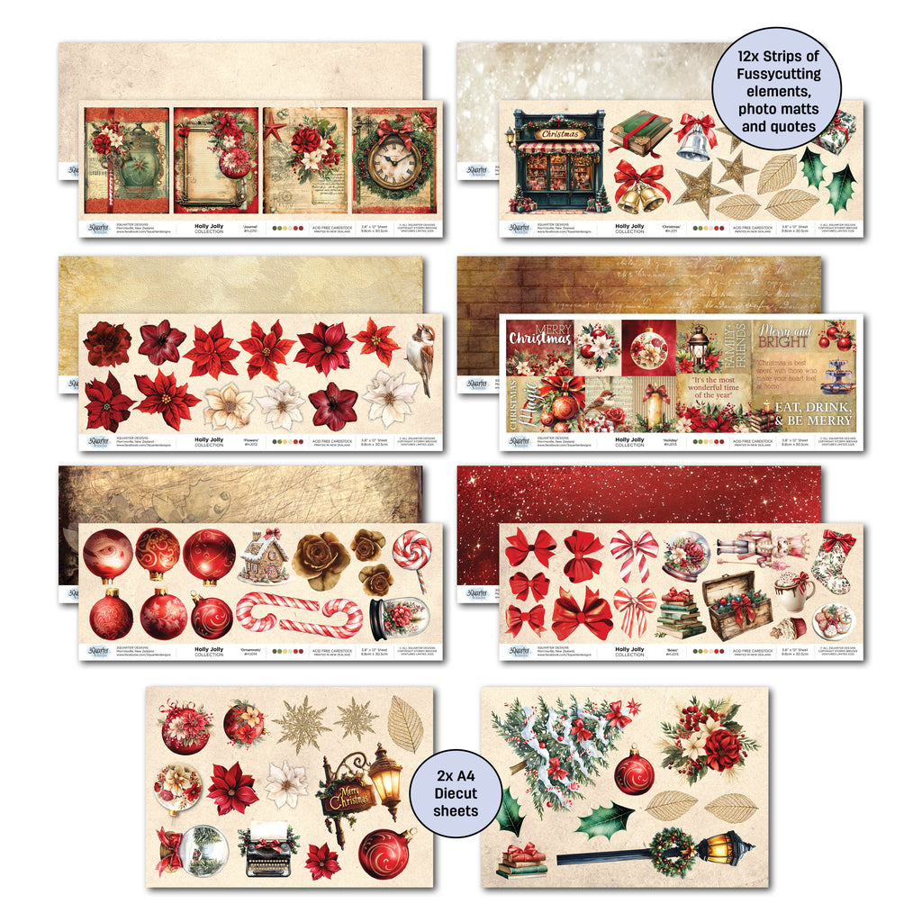 3Quarter Designs Holly Jolly Collection Kit