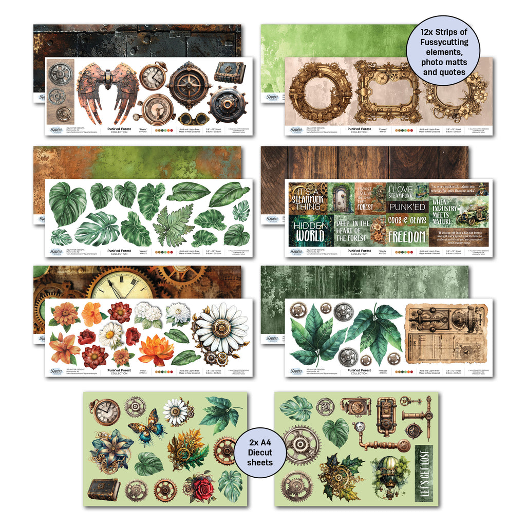 3Quarter Designs Punkâ€™ed Forest Collection Kit