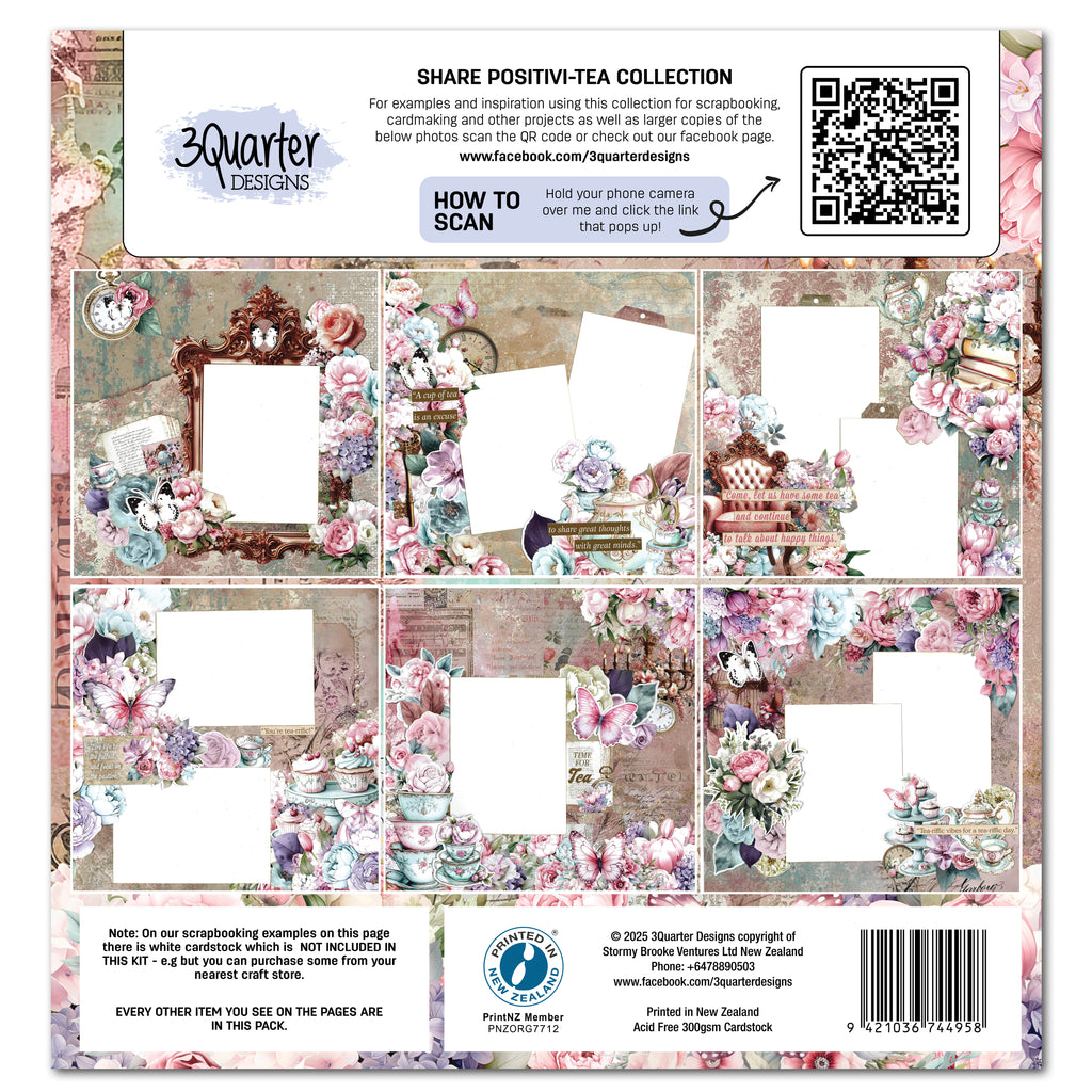3Quarter Designs Positivi-Tea Collection Kit