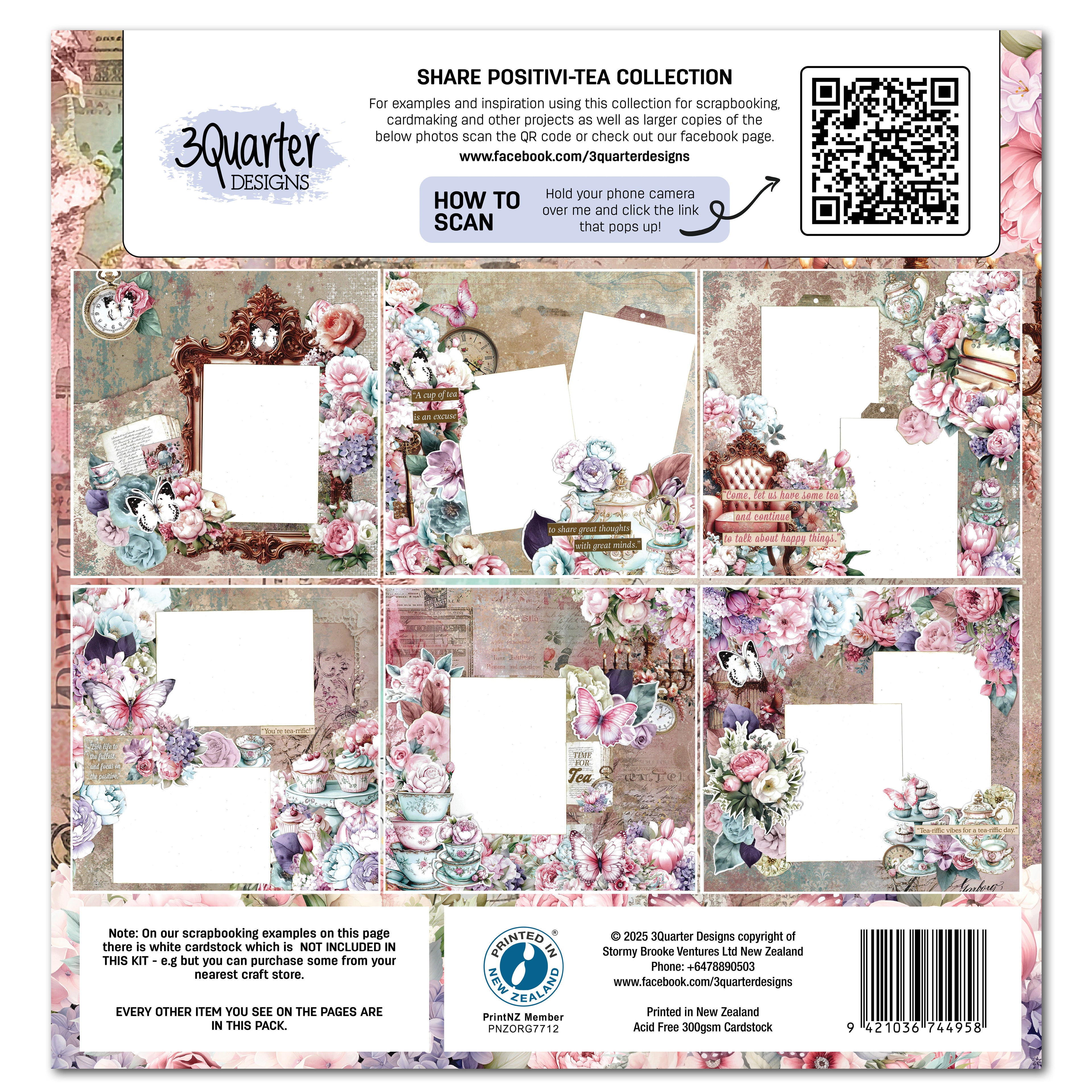 3Quarter Designs Positivi-Tea Collection Kit