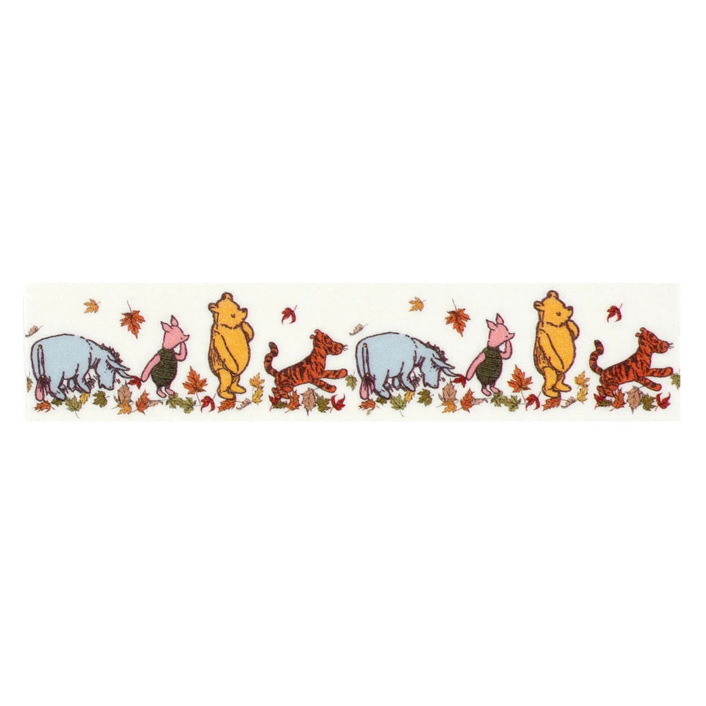 Echo Park Winnie The Pooh Autumn Washi Tape-Playing In The Leaves