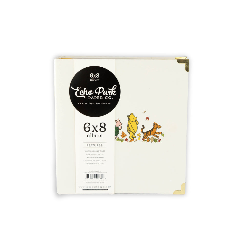 Echo Park Winnie The Pooh Autumn Album 6"X8"-Leaf Piles And Laughter