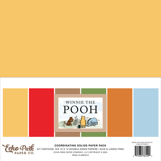 Echo Park Winnie The Pooh Solids