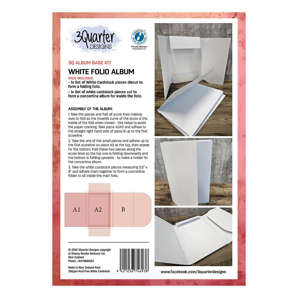 White Folio Album