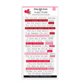 Perfect Match Stickers | Valentine Pun