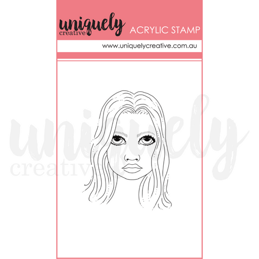 Uniquely Creative Wisteria Lane - Willow Mark Making Mini Stamp - Acrylic Stamp