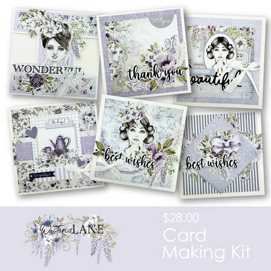 Uniquely Creative Wisteria Lane Card Making Kit