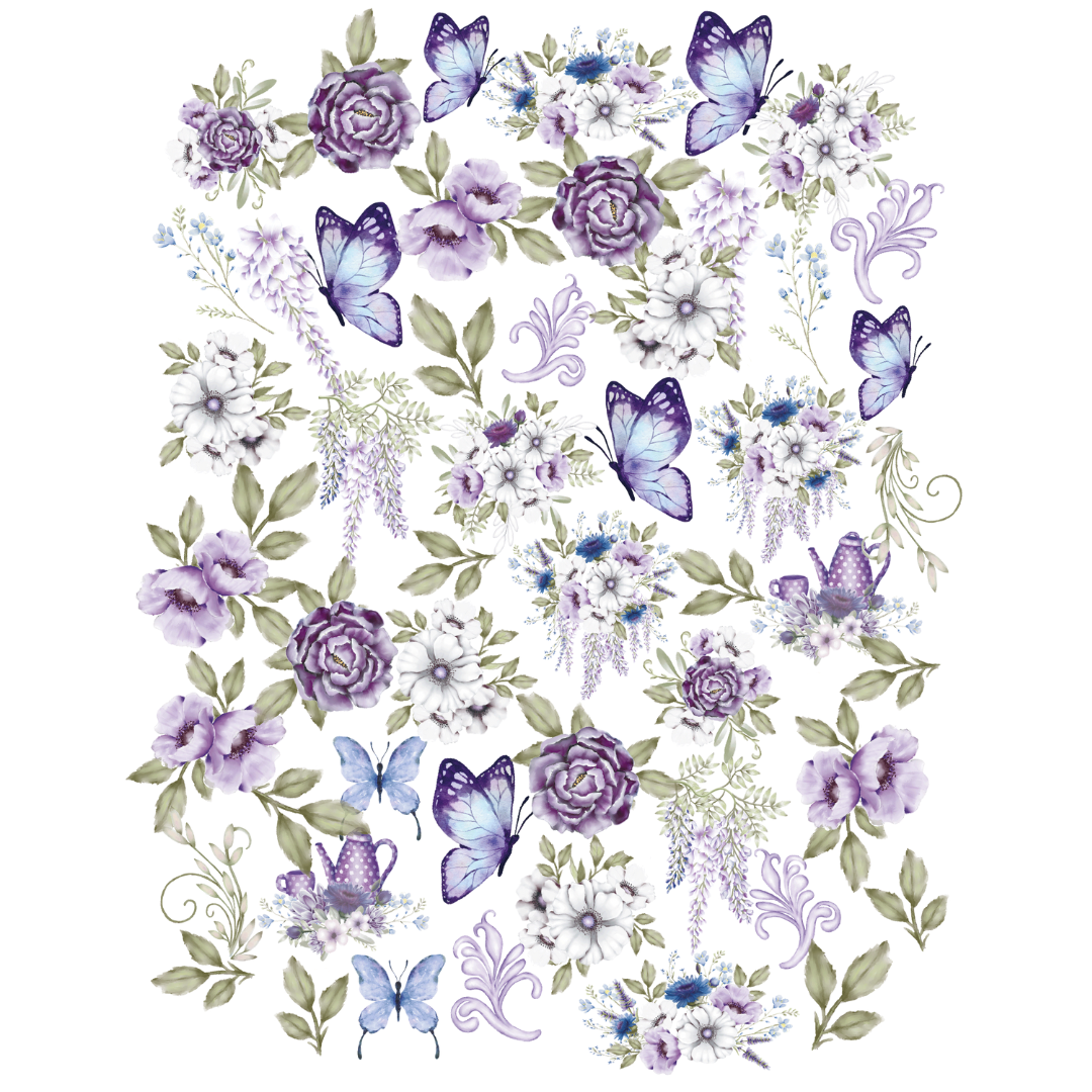Uniquely Creative Wisteria Lane - Vellum Creative Cuts