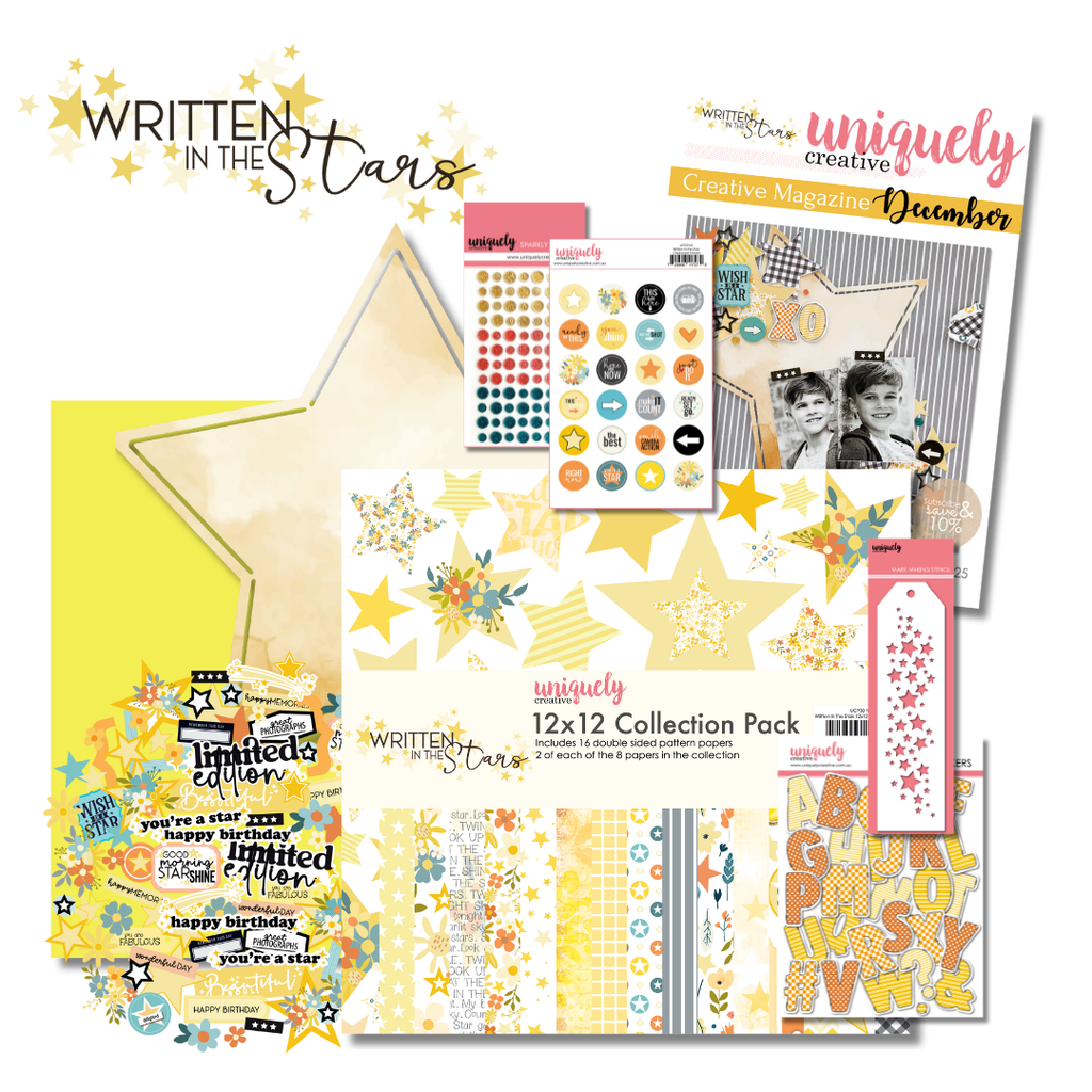 Uniquely Creative Written in the Stars Creative Kit