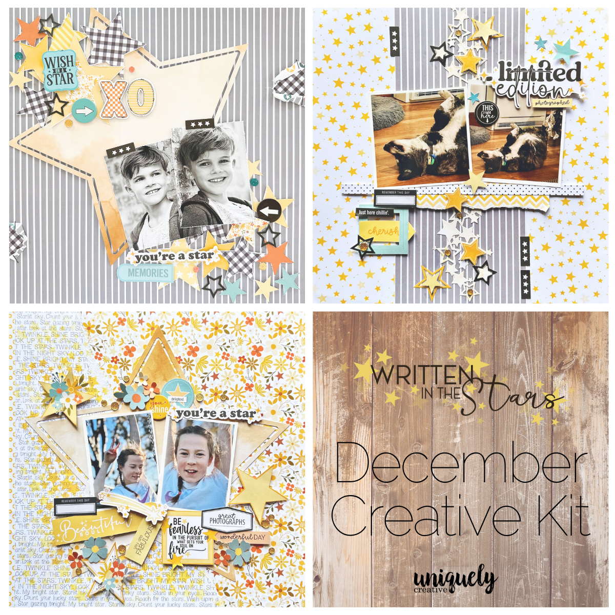 Uniquely Creative Written in the Stars Creative Kit
