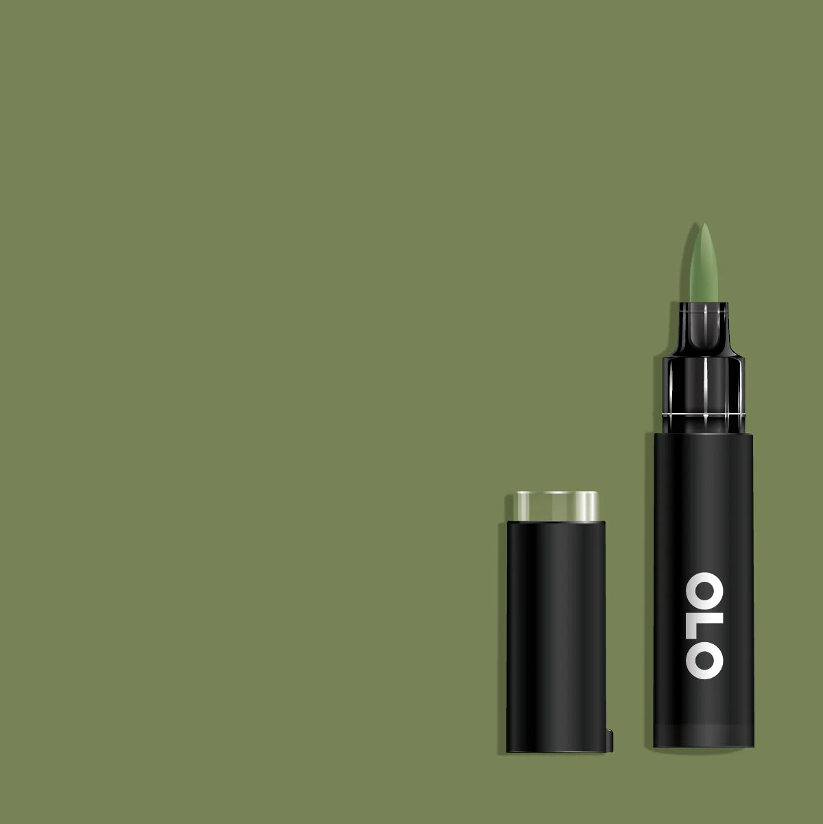 Olo Brush - YG8.5 Moss