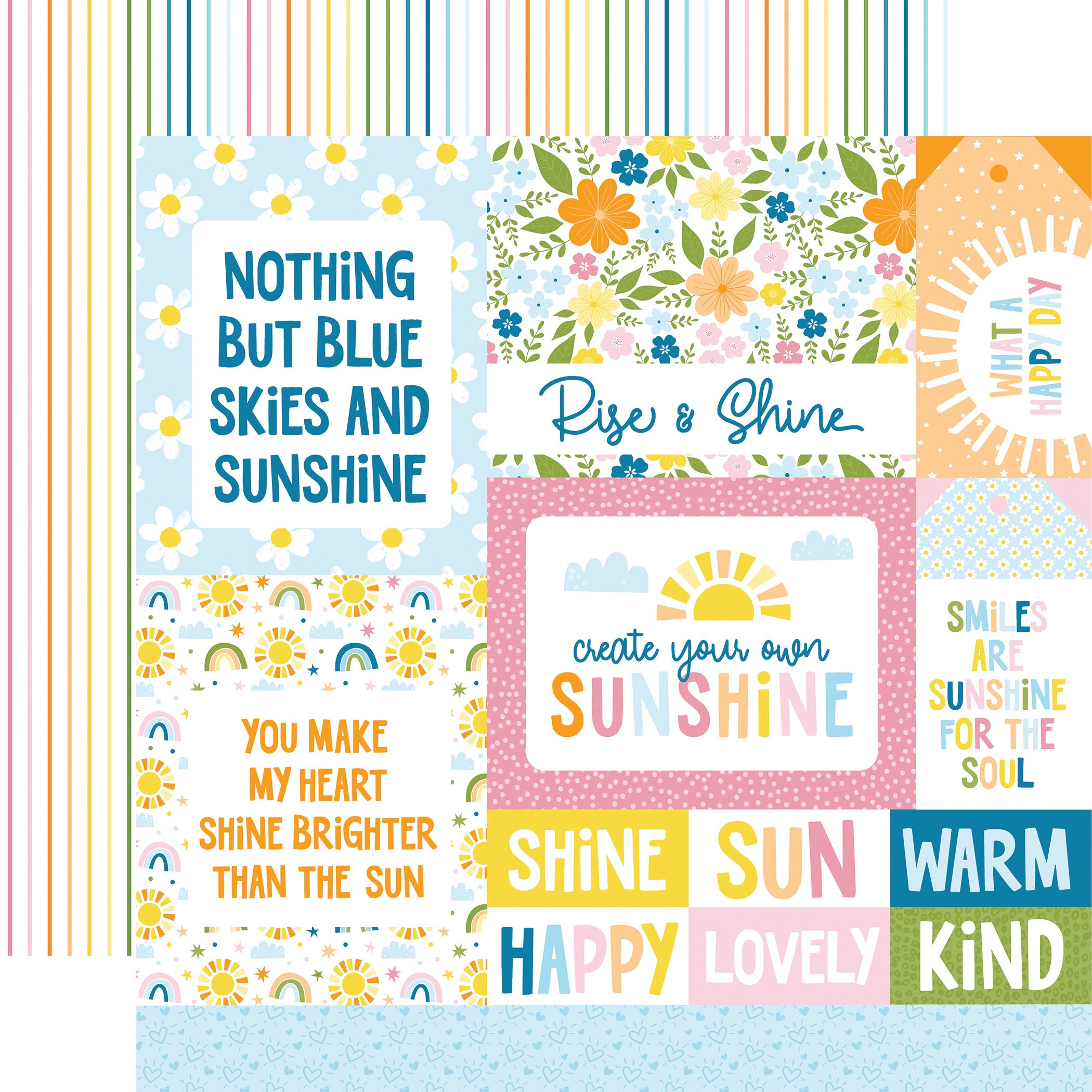Echo Park You Are My Sunshine Collection Kit 12"X12"