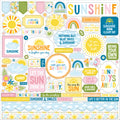 You Are My Sunshine Cardstock Stickers 12"X12"