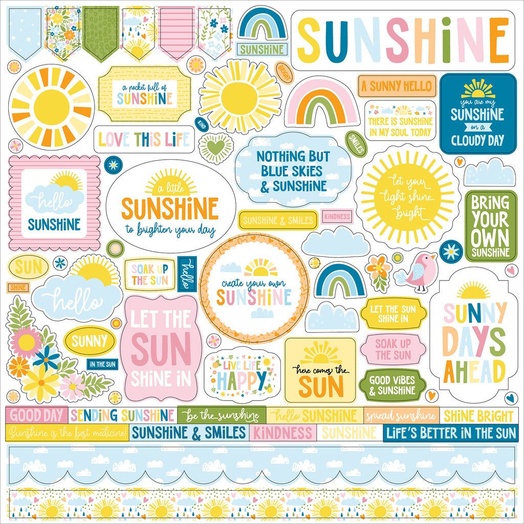Echo Park You Are My Sunshine Collection Kit 12"X12"