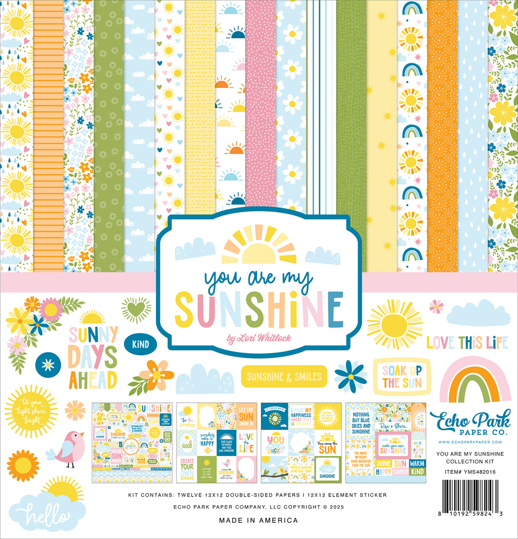Echo Park You Are My Sunshine Collection Kit 12"X12"
