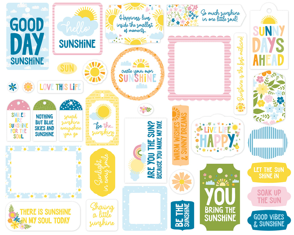 You Are My Sunshine Frames & Tags