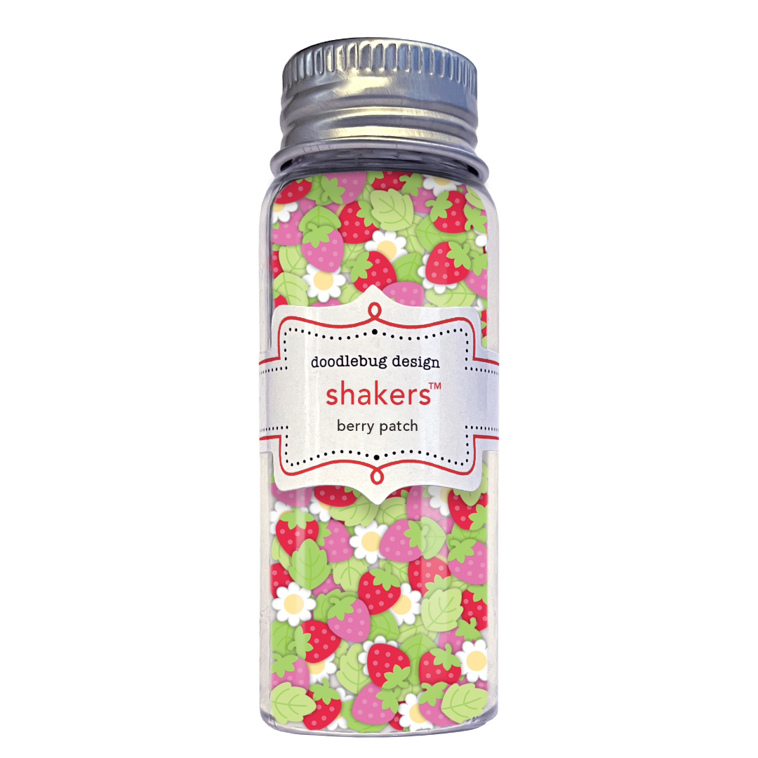 Doodlebug Berry Sweet Shakers-Berry Patch