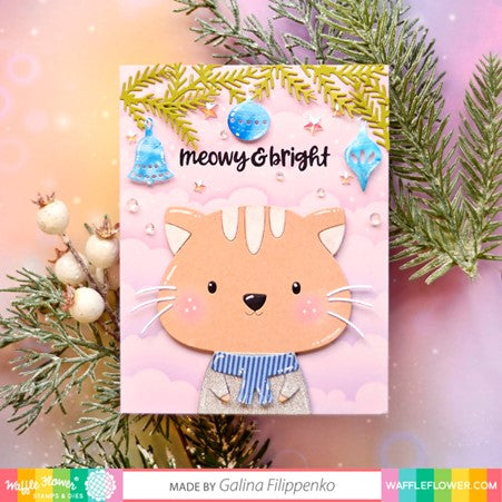 Waffle Flower Be Christmas Accessories Die