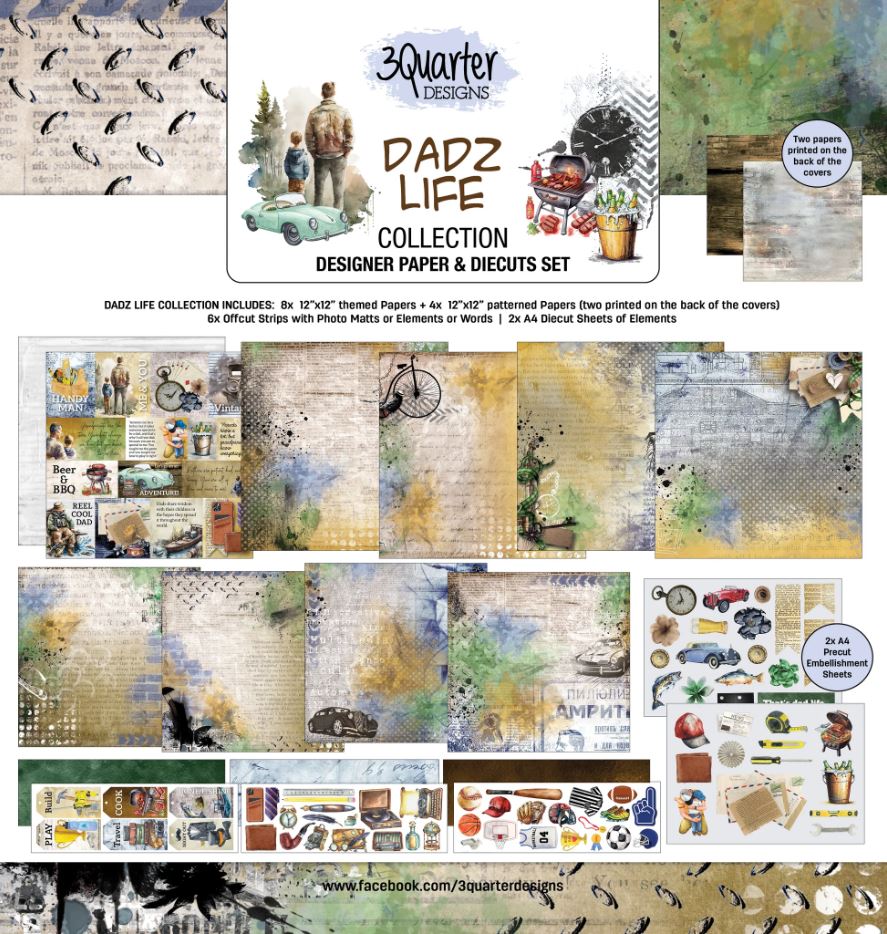 3Quarters Designs Dadz Life Collection Kit