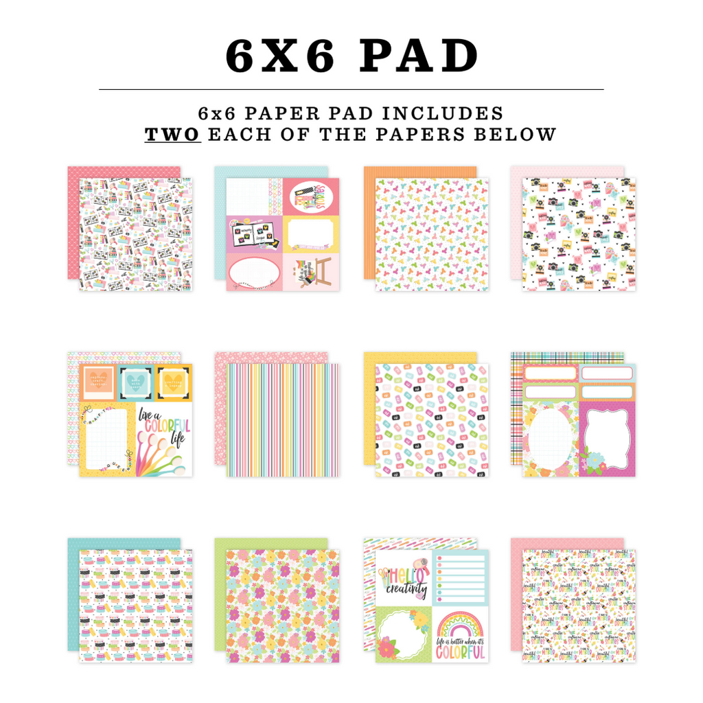 Craft Room -  6x6 Paper Pad
