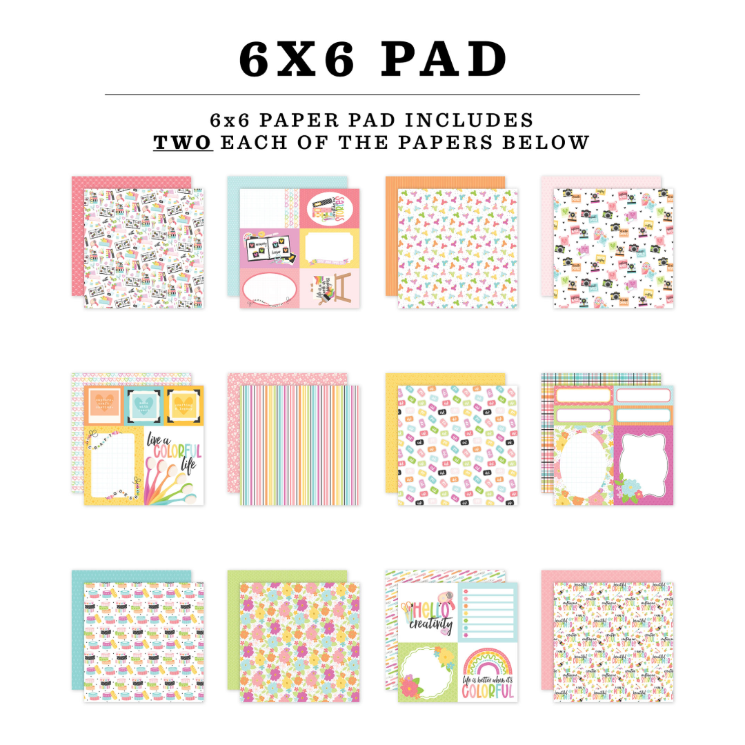 Craft Room -  6x6 Paper Pad