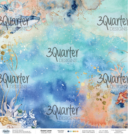 3Quarters Designs Ocean Lover Collection kit