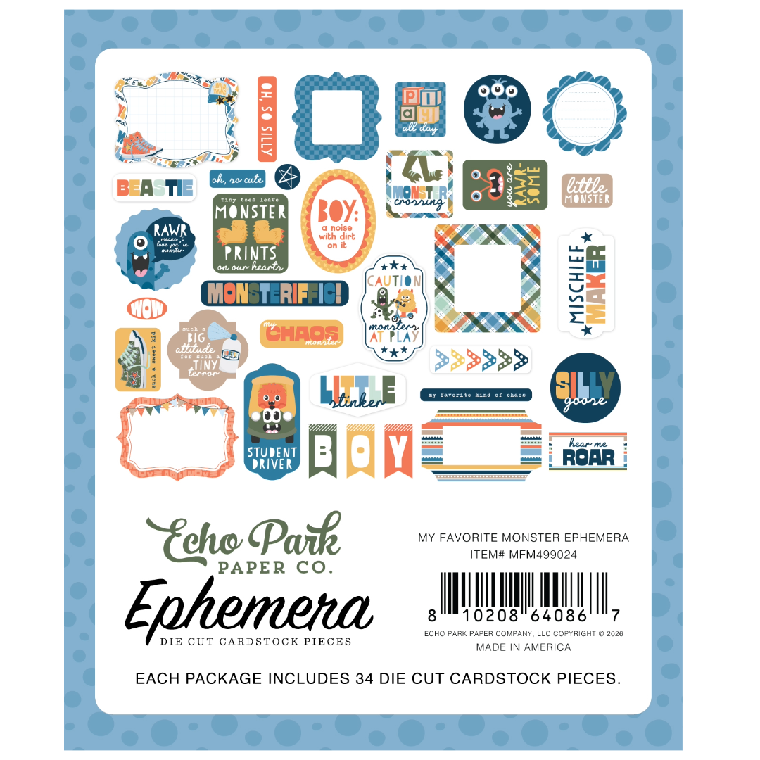 My Favorite Monster - Ephemera