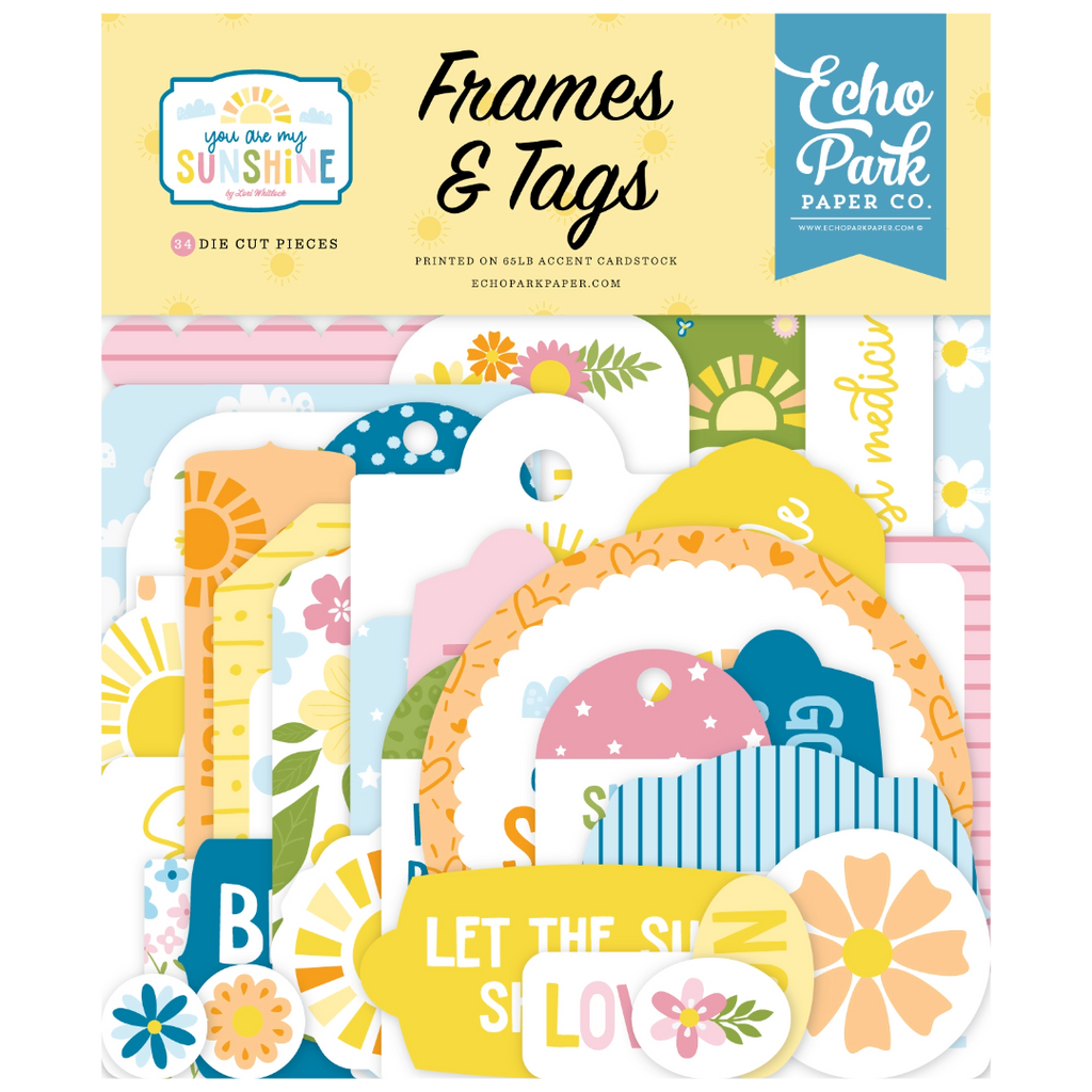 You Are My Sunshine Frames & Tags