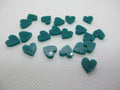 Corbett Creations Hearts – Design 1 Teal