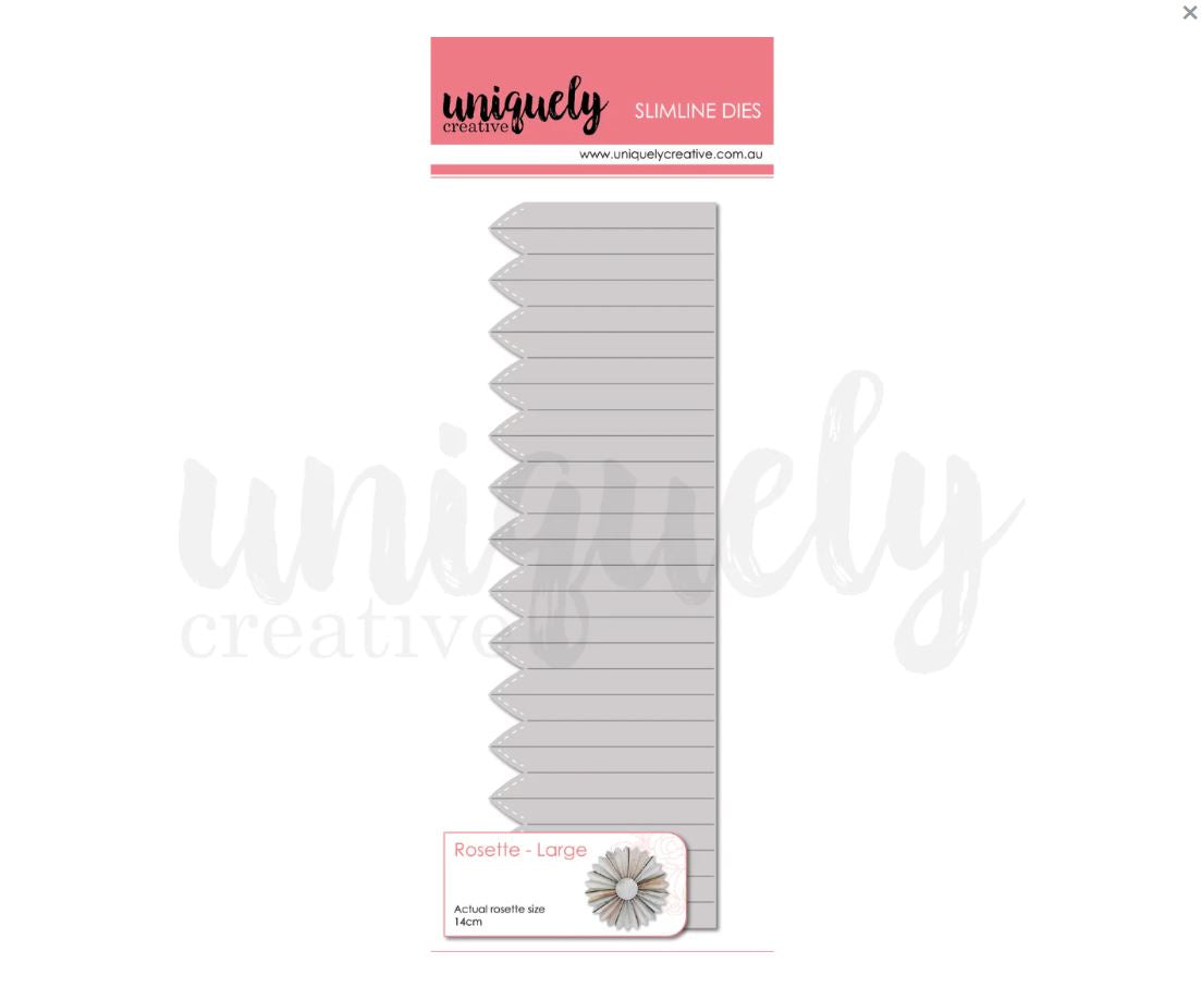 Uniquely Creative A Christmas Dream Rosette - Large Die