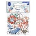 Craft Consortium Ocean Tale Laser-Cut Wooden Shapes