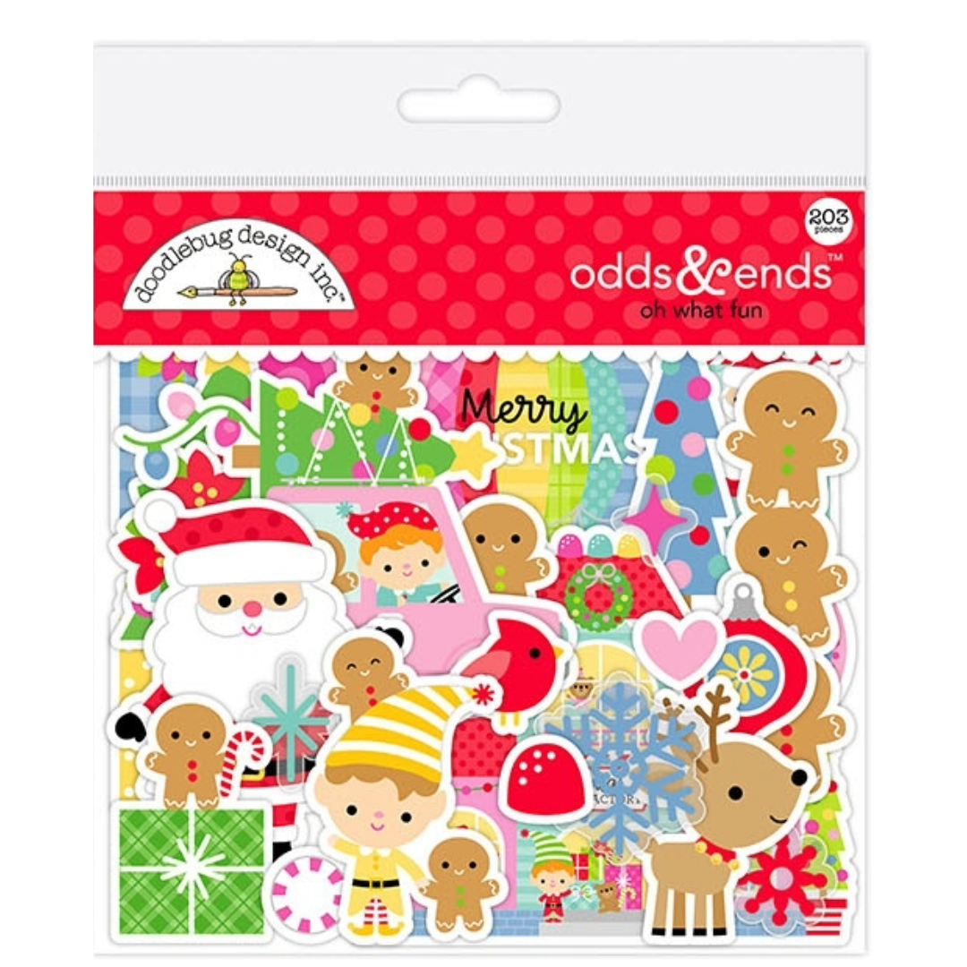 Doodlebug Oh What Fun Odds & Ends Die-Cuts