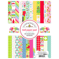 Doodlebug Oh What Fun Paper Pad 6"X8"