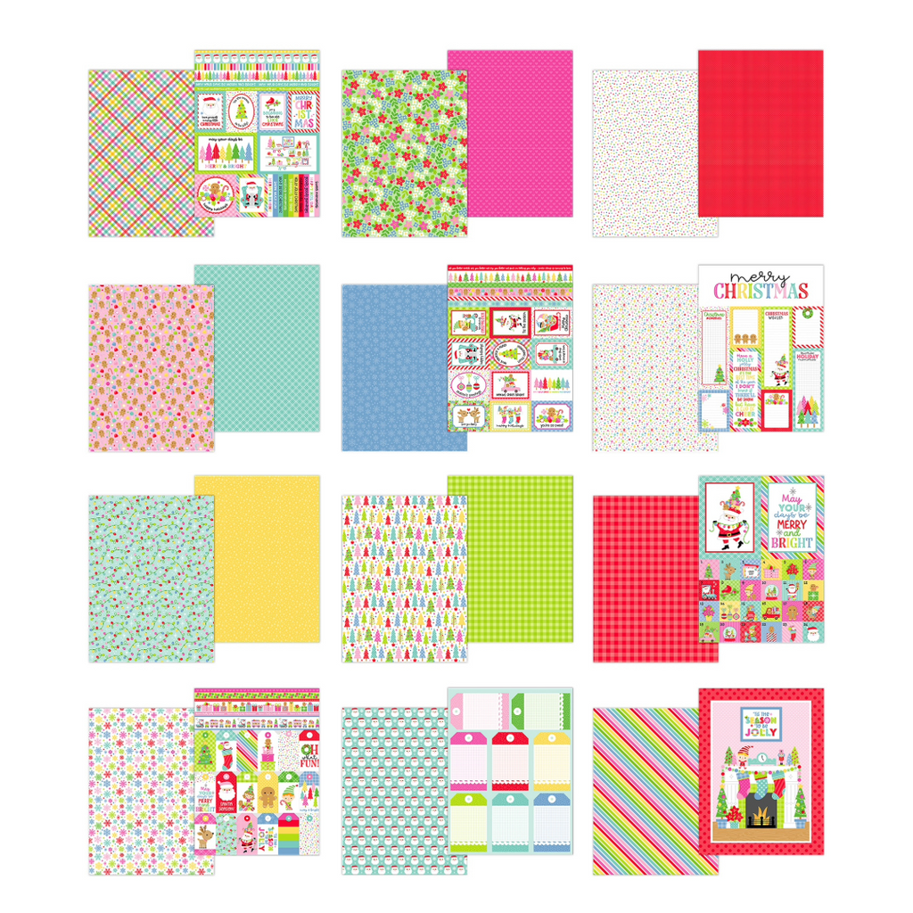 Doodlebug Oh What Fun Paper Pad 6"X8"