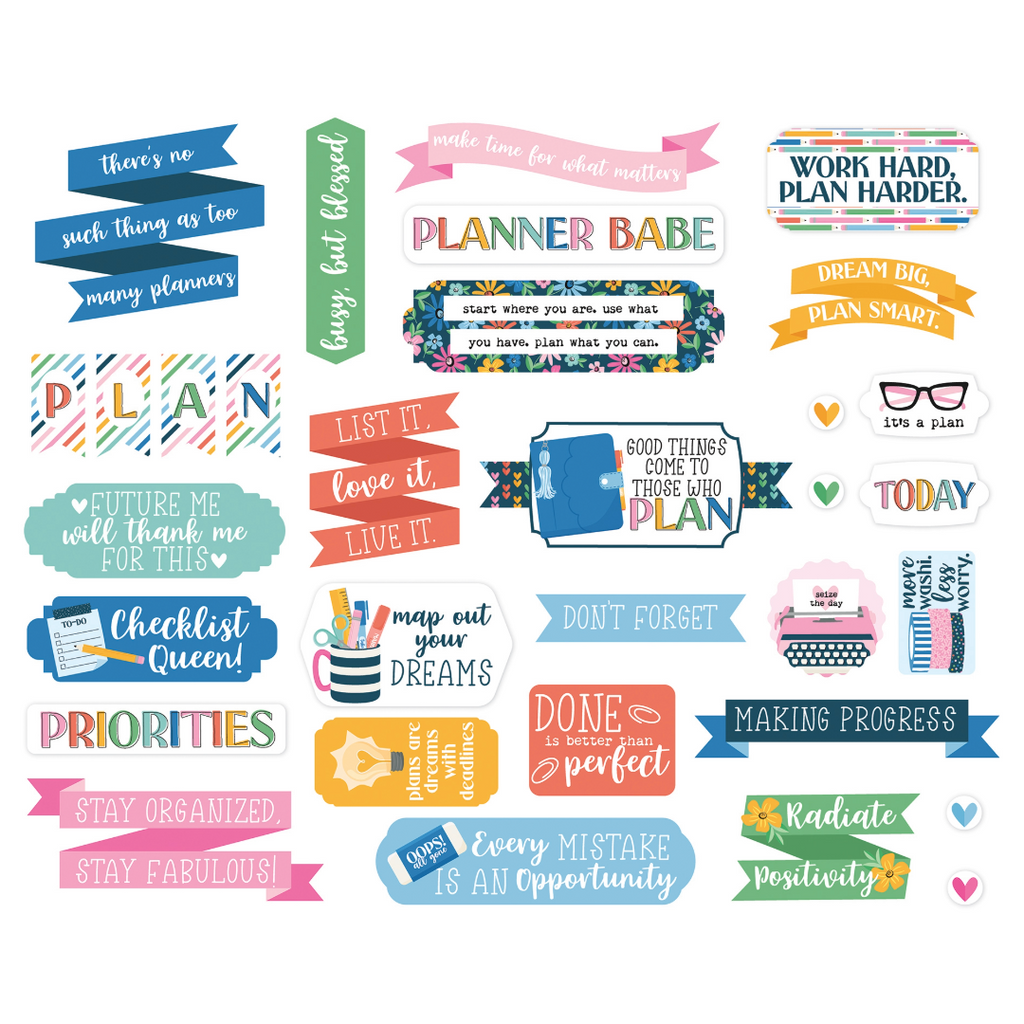 Plan On It Ephemera-Titles & Phrases