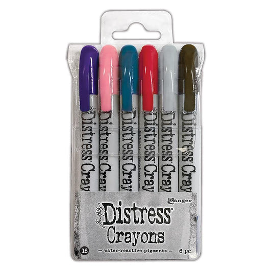 Tim Holtz Distress Crayon Set - Set #16