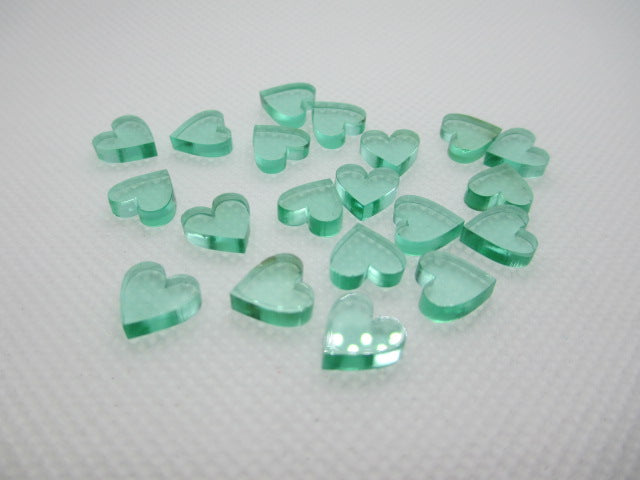 Corbett Creations Hearts – Design 1 Sea Glass Translucent