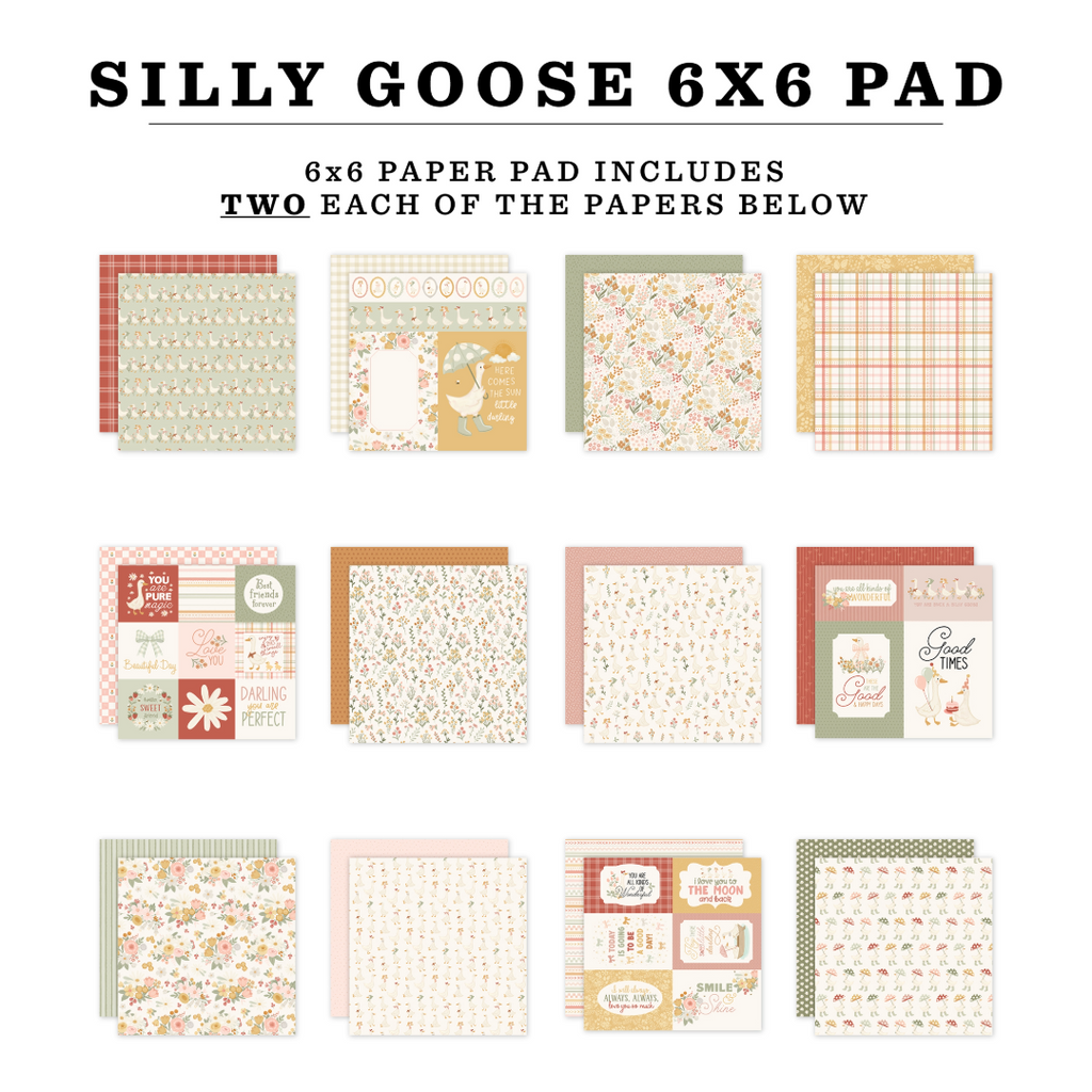 Silly Goose 6x6 Paper Pad