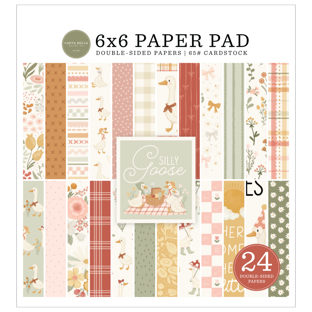 Silly Goose 6x6 Paper Pad