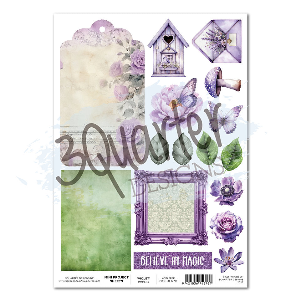 Violet Dreams Mini Project Sheet