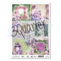 Violet Dreams Vellum sheet