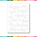 Freckled Fawn June 2023 - Puffy White Words