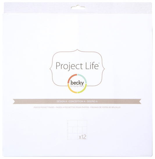 Project Life Photo Pocket Pages-Design A