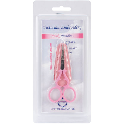 Tool Tron Victorian Scissors 3.5"-Pink