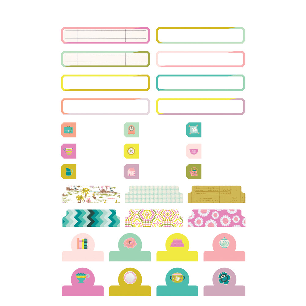 Simple Stories Flea Market - Sticker Book