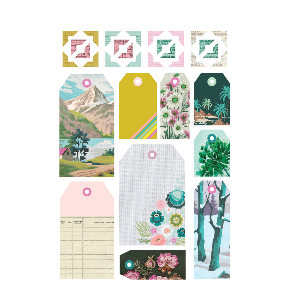 Simple Stories Flea Market - Sticker Book