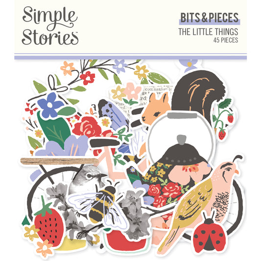 Simple Stories The Little Things Bits & Pieces Die-Cuts