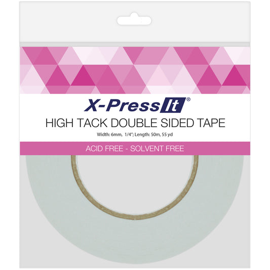 X-Press It High Tack Double-Sided Tape-6 mm
