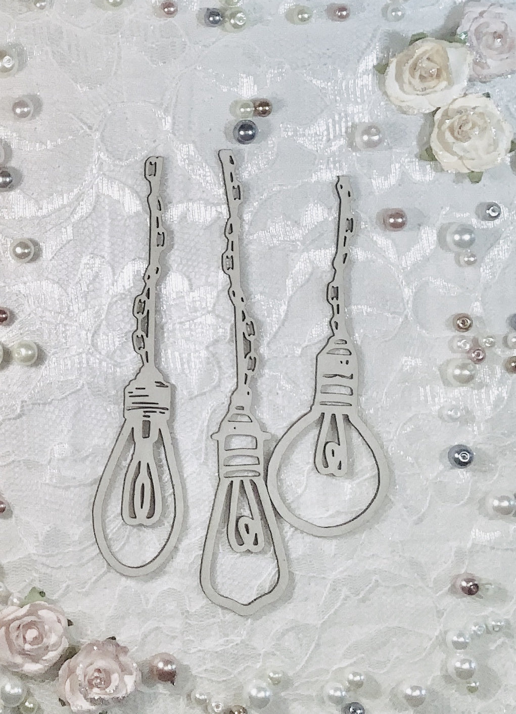 Scrapaholics Laser Cut Chipboard 1.8mm Thick-Industrial Light Bulbs