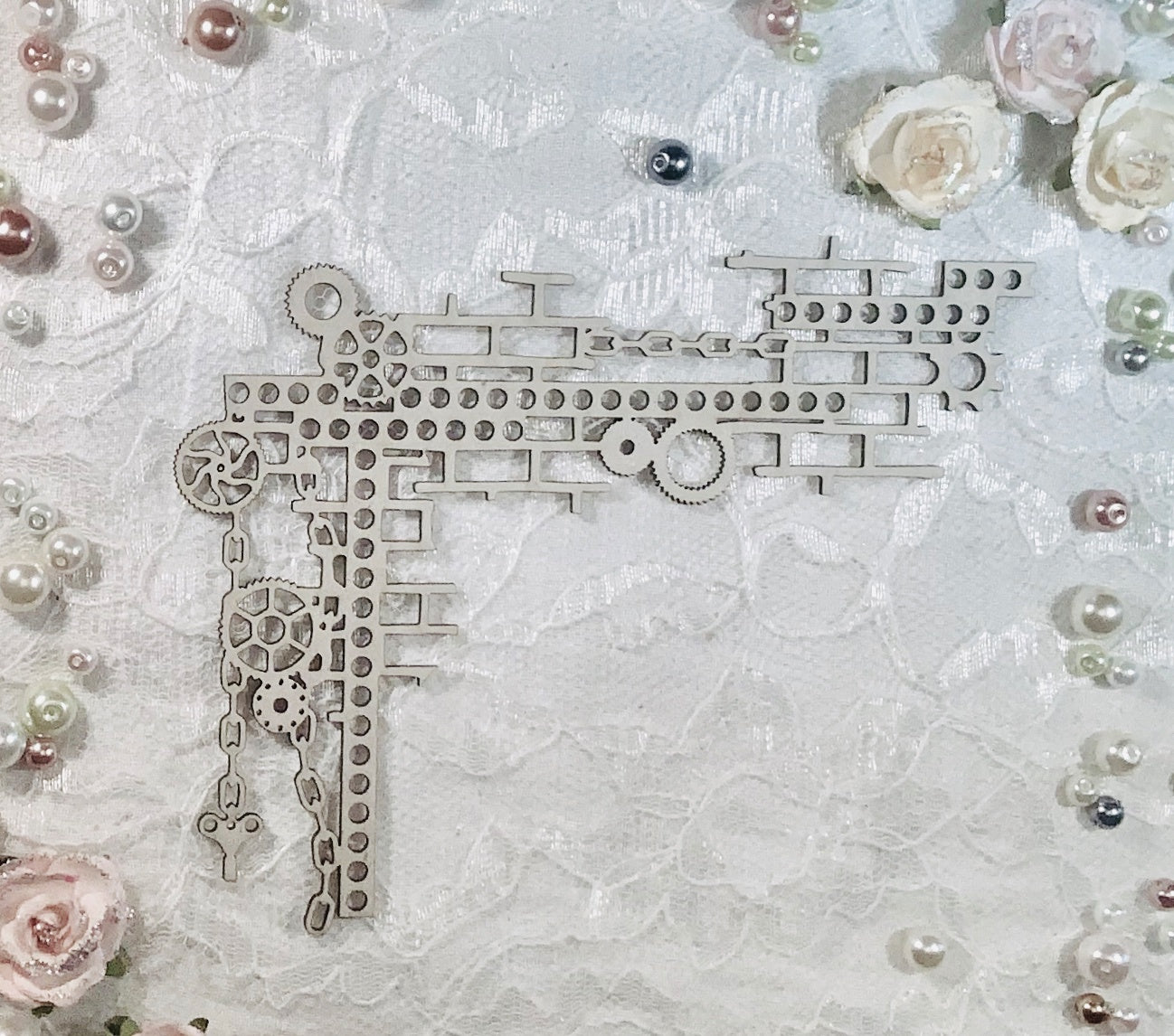 Scrapaholics Laser Cut Chipboard 1.8mm Thick-Junkyard Corner